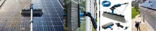 New In: The Solar Panel & Window Cleaning Kit That Finally Makes Ground-Level Cleaning Easy
