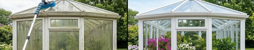 The Easiest Way to Clean Your Conservatory, Sun Room or Orangerie — No Ladders Needed