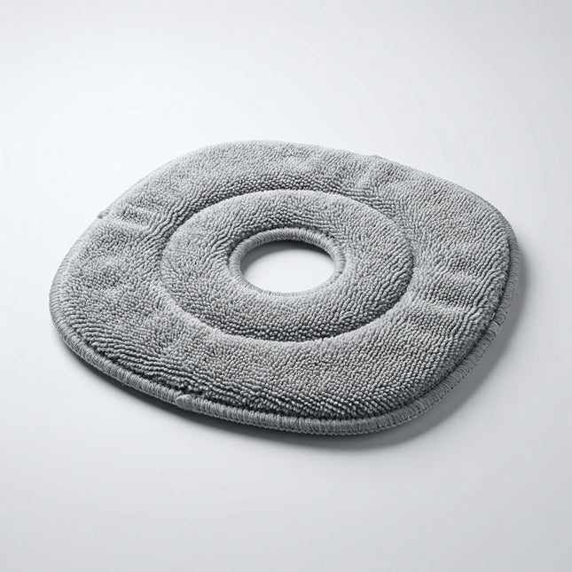 IGADMop Professional Set with Bucket, 2 Chamber System for Separating Dirty and Clean Water, 130 cm Telescopic Handle, Microfibre Mop Pad, Floor Mop for All Surfaces with Efficient Wringing Function