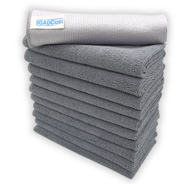 IGADCloth Sets of 12 Microfiber cloths 350gsm 40x40cm