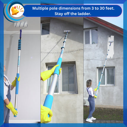 IGADPole – Dust and Cobweb Duster, 7m Telescopic Pole