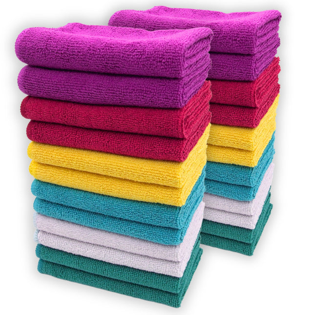 IGADCloth Set of Modern Multicolor Microfiber cloths 40x30cm 250 gsm